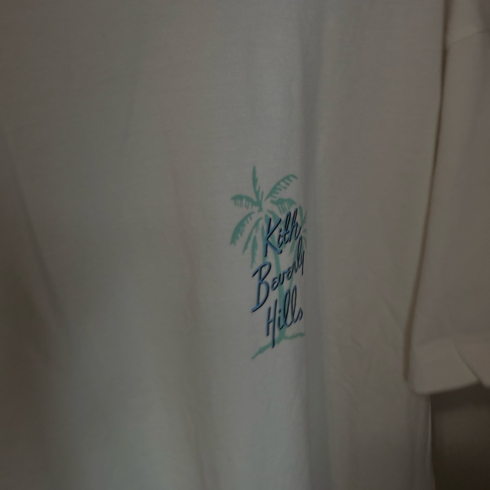 Kith Palm Graphic Tee in White